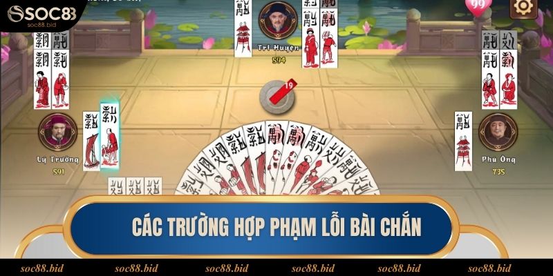 Các trường hợp phạm lỗi