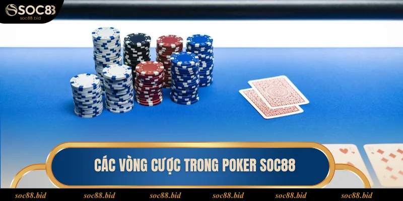 Các vòng cược trong poker