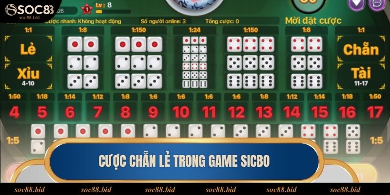 Cược chẵn lẻ với tỷ lệ chiến thắng cao đến 50%